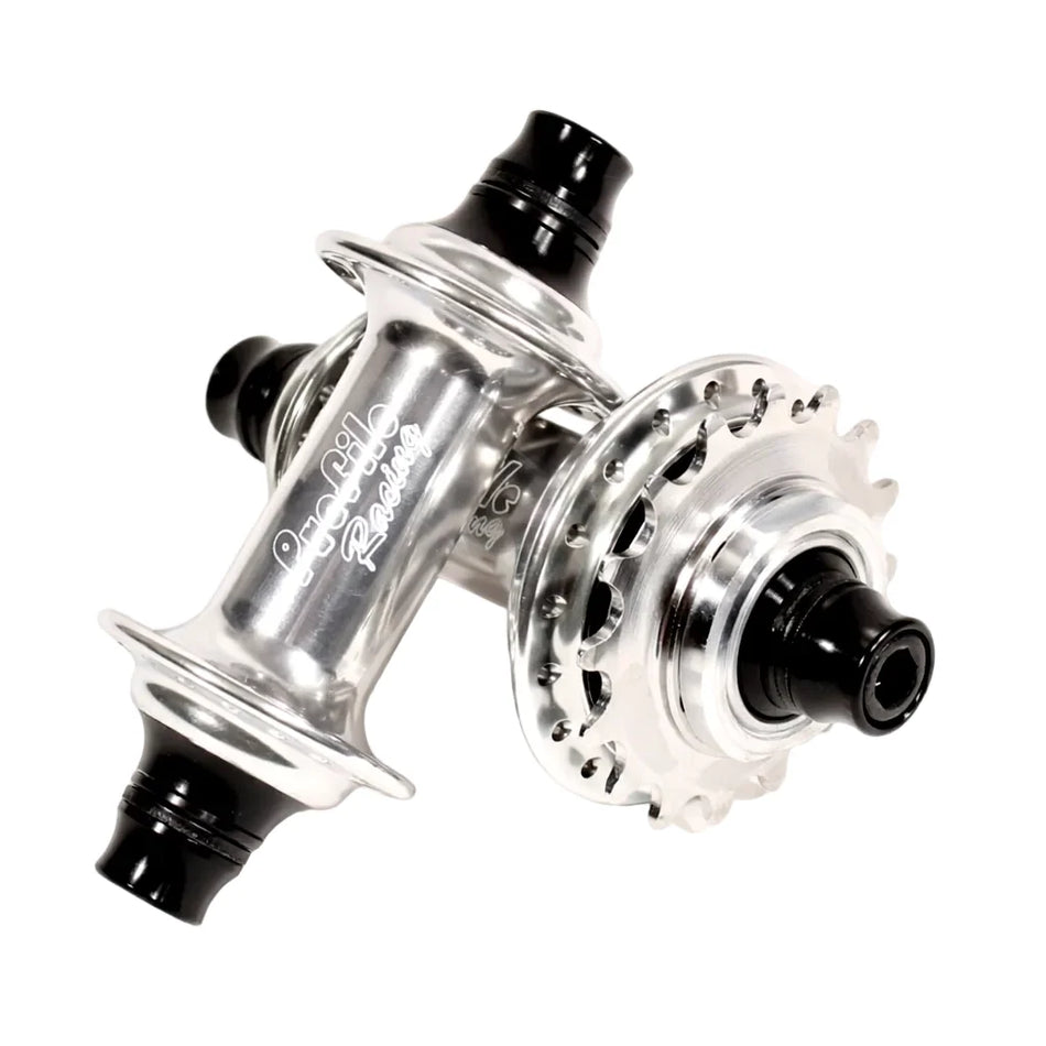 Profile Elite Cassette Hubset - 36h - 3/8" axle - Polished