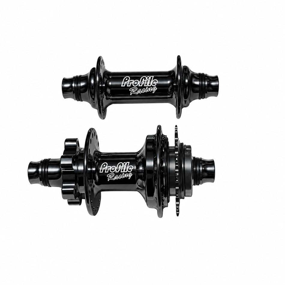 ASK - Profile Elite Race Disc Cassette Hubset - 36H 3/8" - Black