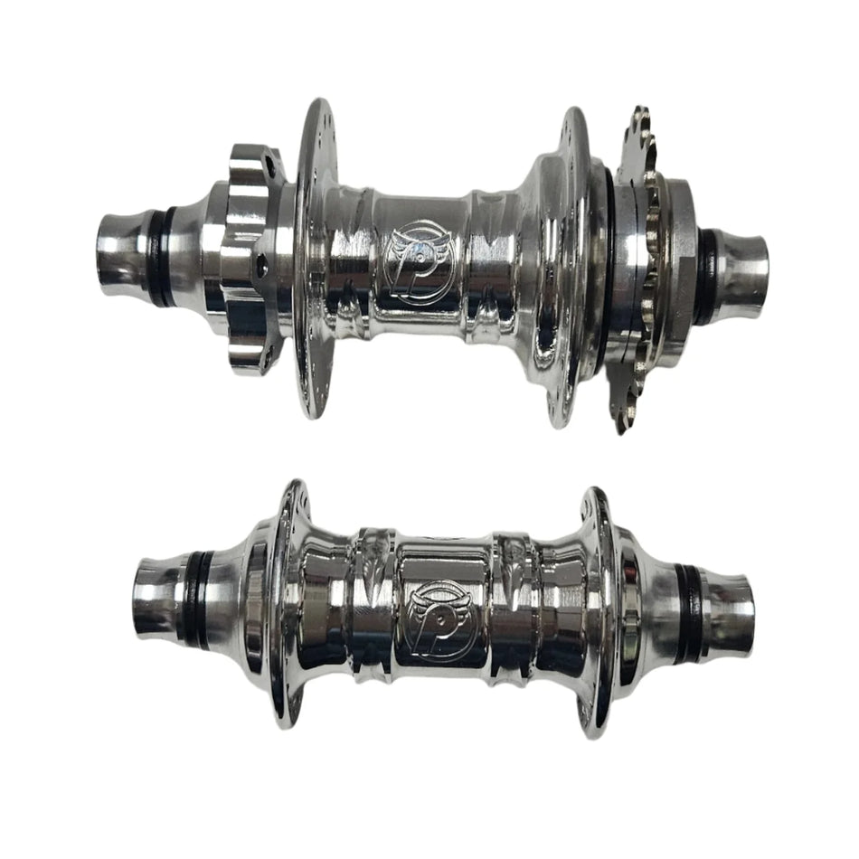 ASK - Profile Race Mini Disc Cassette Hubset 36h - 3/8" axle - Polished