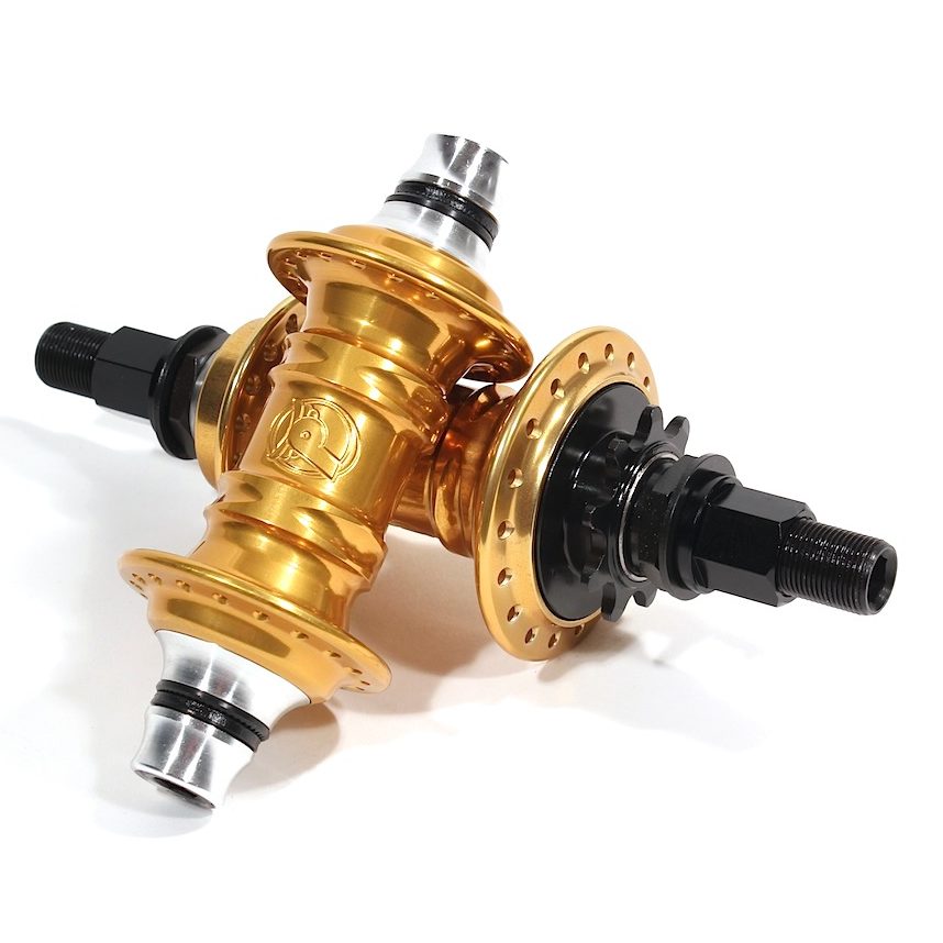 ASK - Profile Mini Cassette Hubset 36h - 3/8" / 14mm axle - Gold