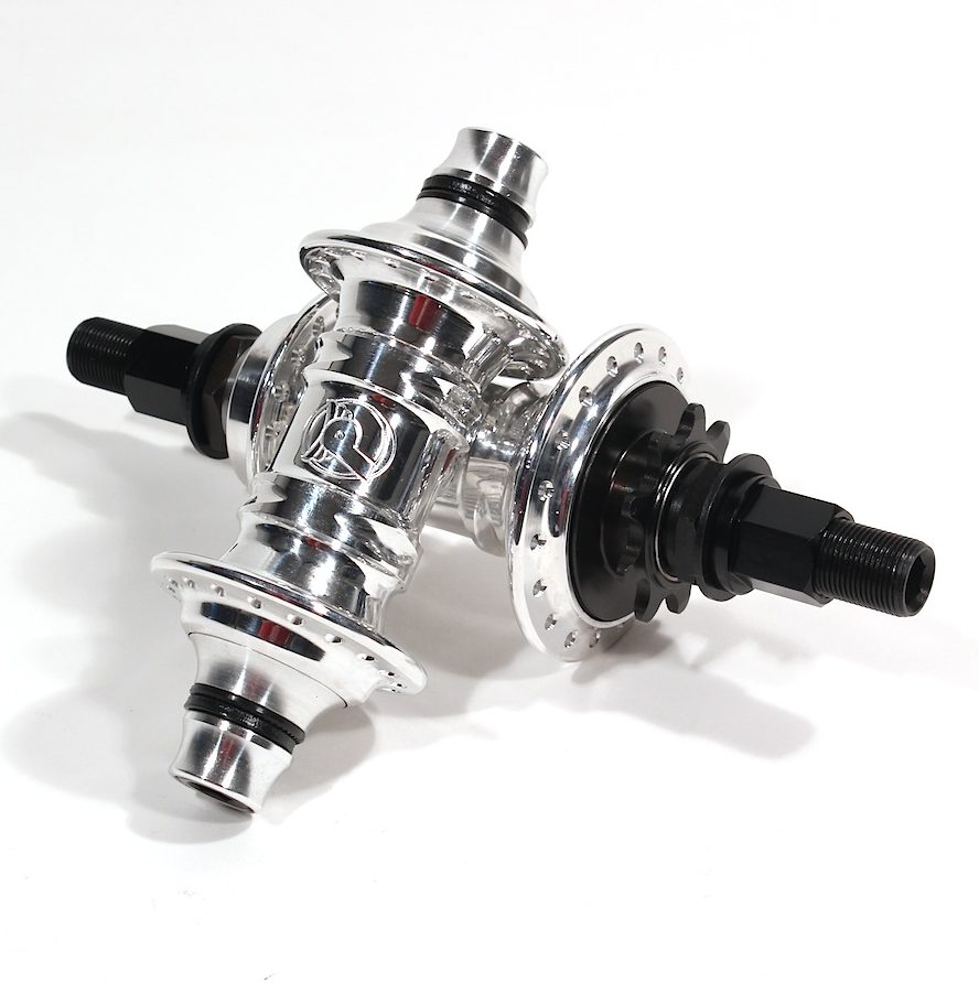 ASK - Profile Mini Cassette Hubset 36h - 3/8" / 14mm axle - Polished