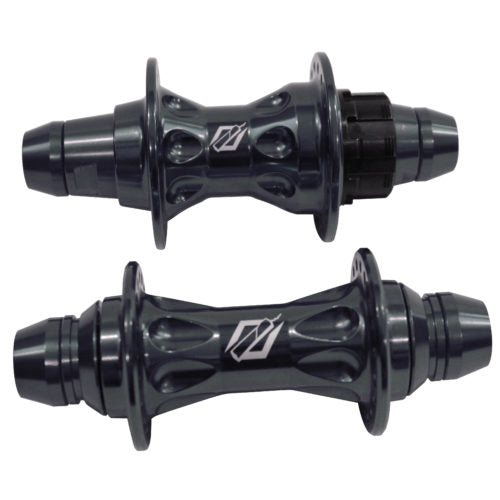 TNT Rapid Fire Cassette Hubset 3/8" - Black