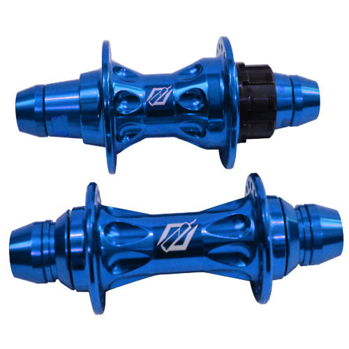 TNT 20" Rapid Fire Sealed Cassette Wheelset - 36h - 3/8" axles - 150 pts - Blue & Chrome