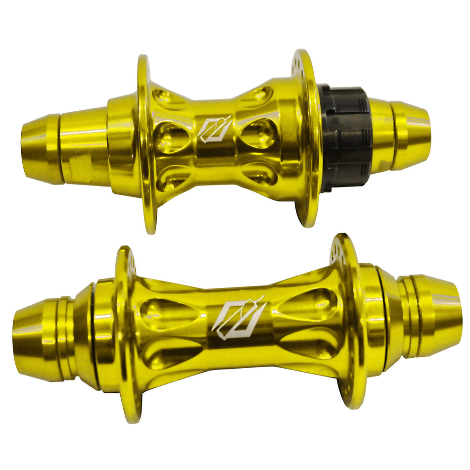 TNT Rapid Fire Cassette Hubset 3/8" - Gold