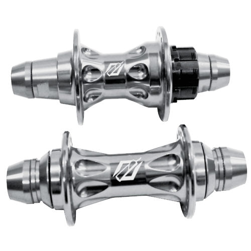 TNT Rapid Fire Cassette Hubset 3/8" - Silver