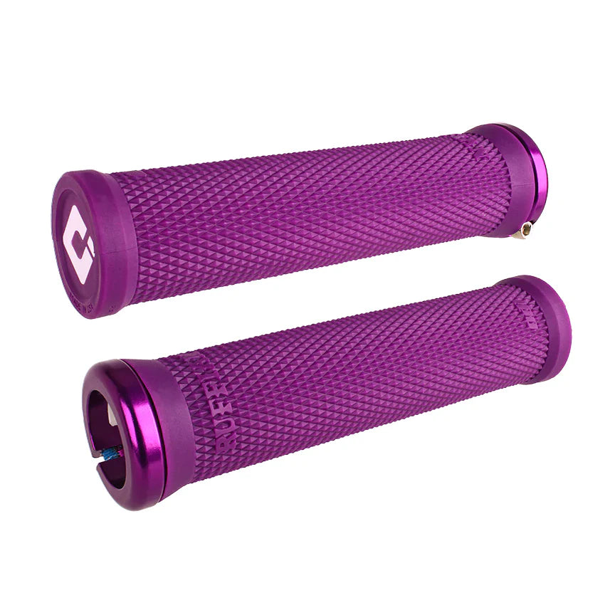 ODI Ruffian Pro V2.1 135mm Lock-On Grips - Purple