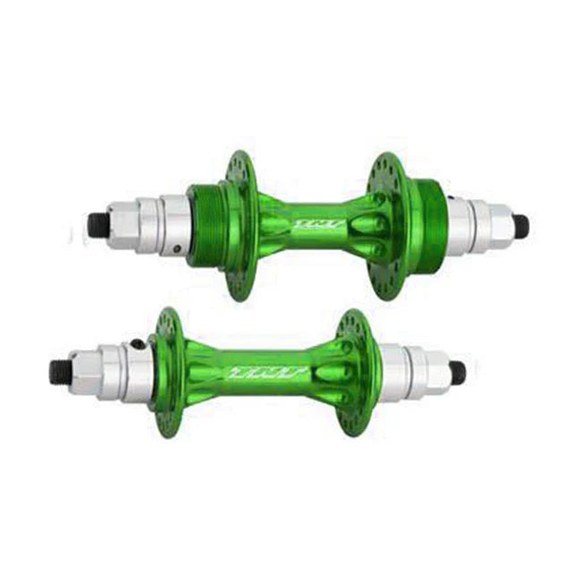 TNT Derringer Sealed BMX Flip/Flop Freewheel Hubset - 36h - 3/8" axles - Green