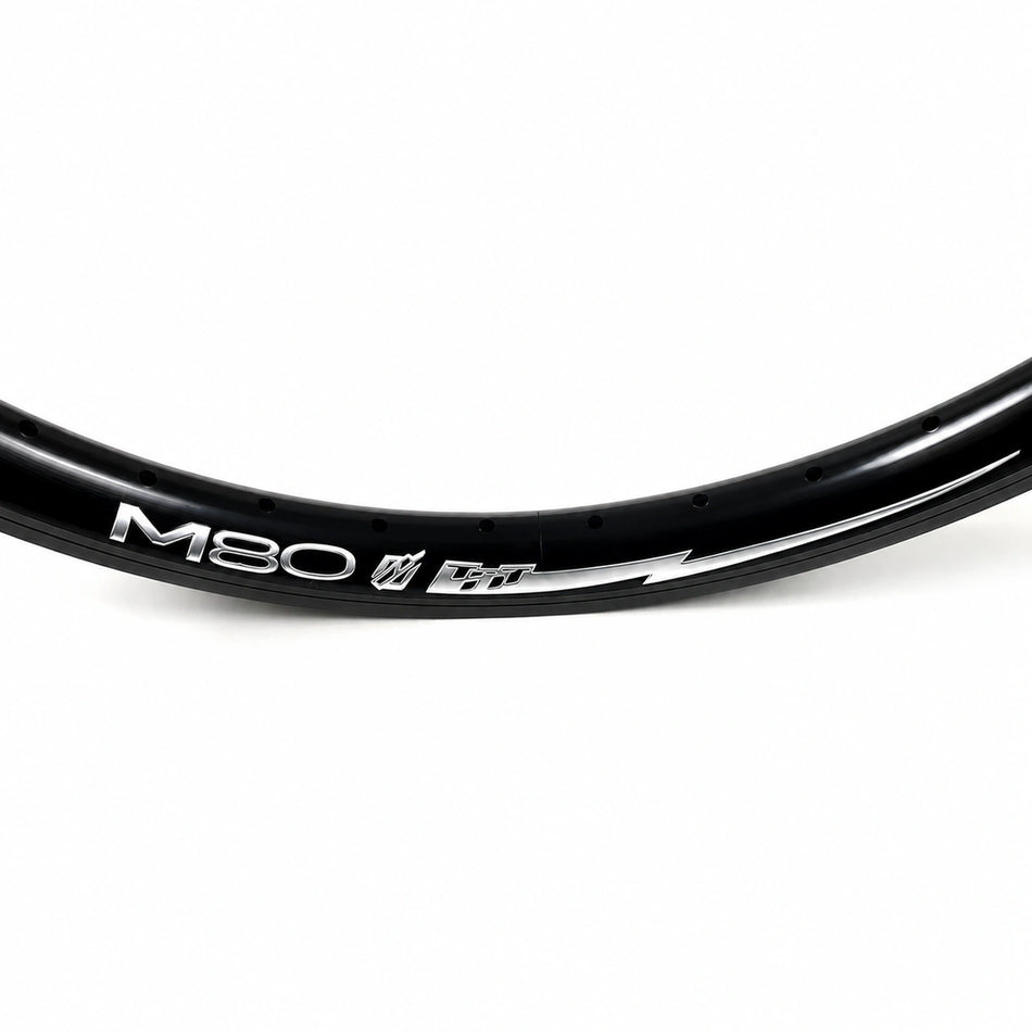 TNT M80 24" x 1.75" 36h (507mm) Double Walled Rim - Black