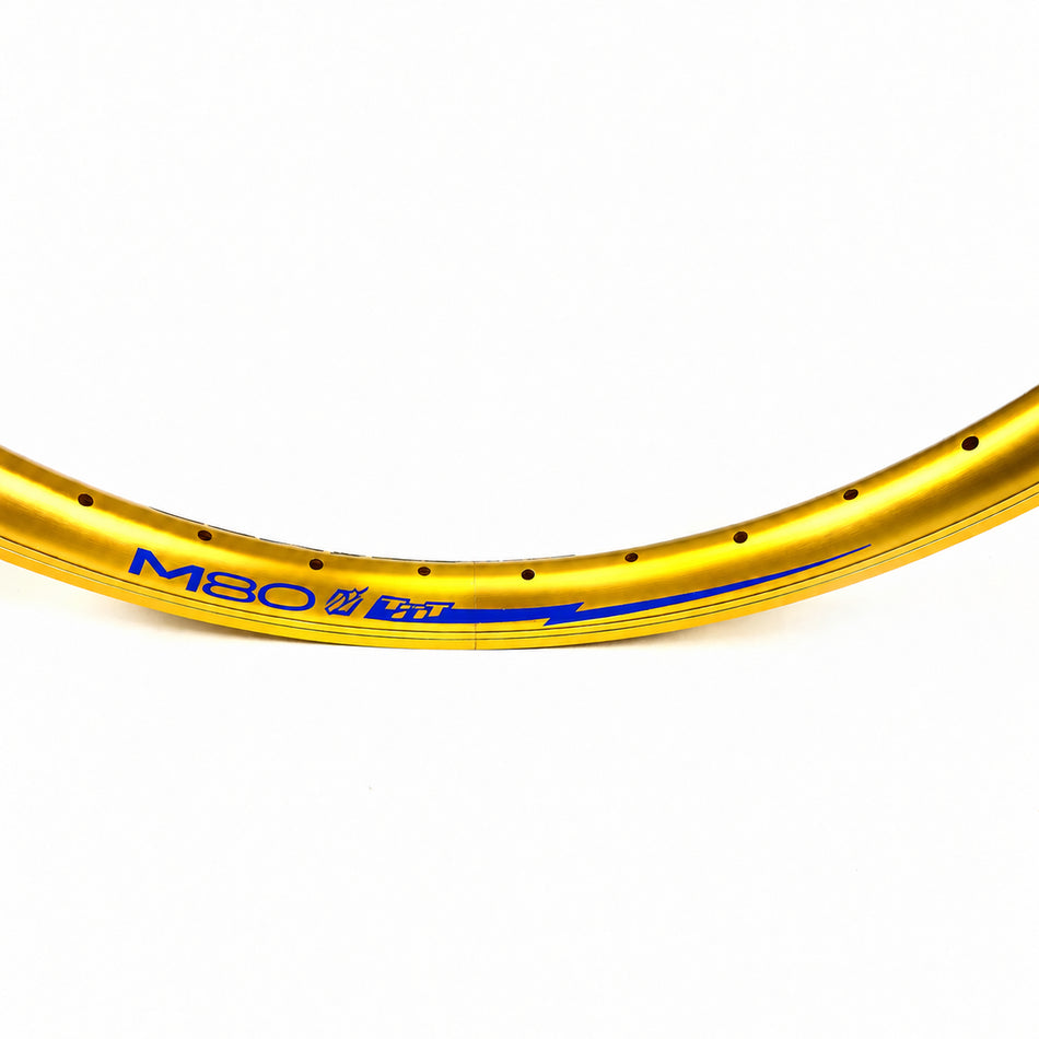 TNT M80 29" x 1.75" 36h (622mm) Double Walled Rim - Gold