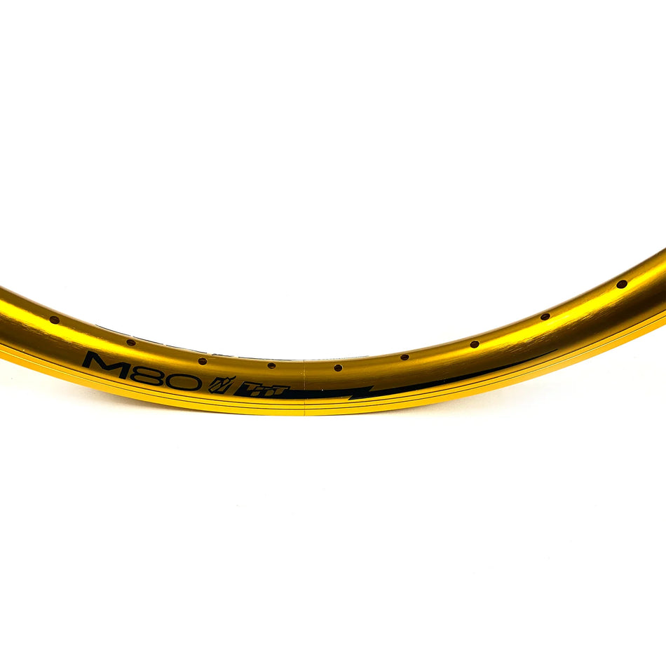 TNT M80 29" x 1.75" 36h (622mm) Double Walled Rim - Gold