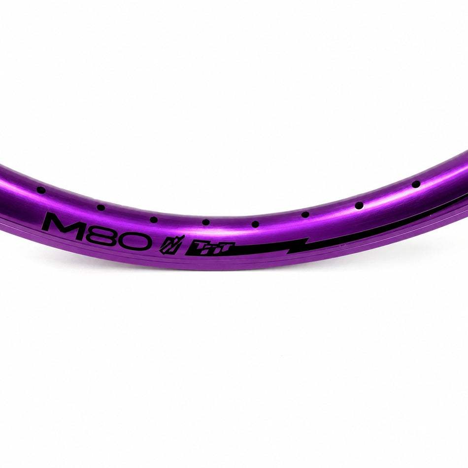 TNT M80 24" x 1.75" 36h (507mm) Double Walled Rim - Purple