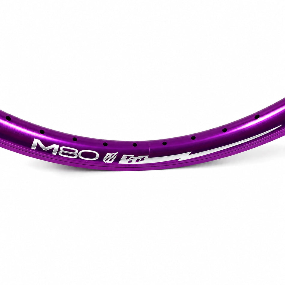 TNT M80 24" x 1.75" 36h (507mm) Double Walled Rim - Purple
