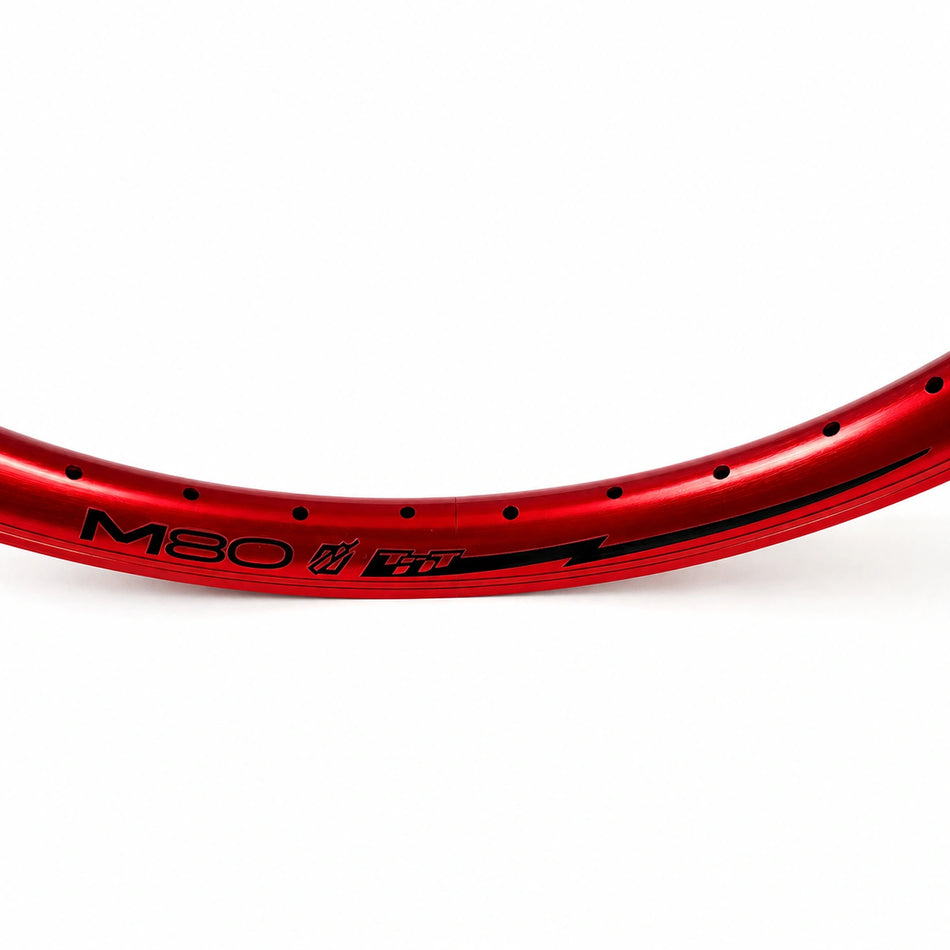 TNT M80 24" x 1.75" 36h (507mm) Double Walled Rim - Red
