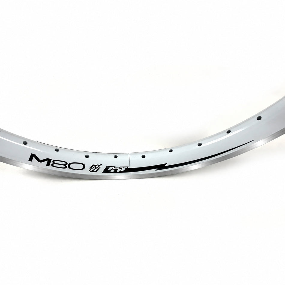TNT M80 20" x 1.75" 36h (406mm) Double Walled Rim - White Rear
