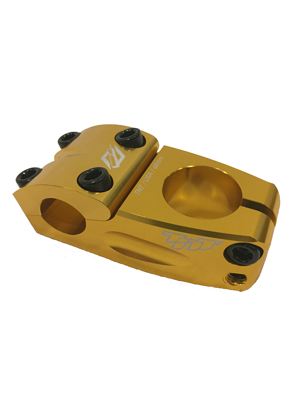 TNT Race Top Load BMX Stem - 53mm - Gold