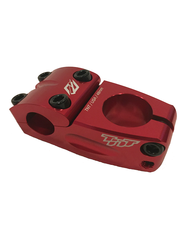TNT Race Top Load BMX Stem - 53mm - Red
