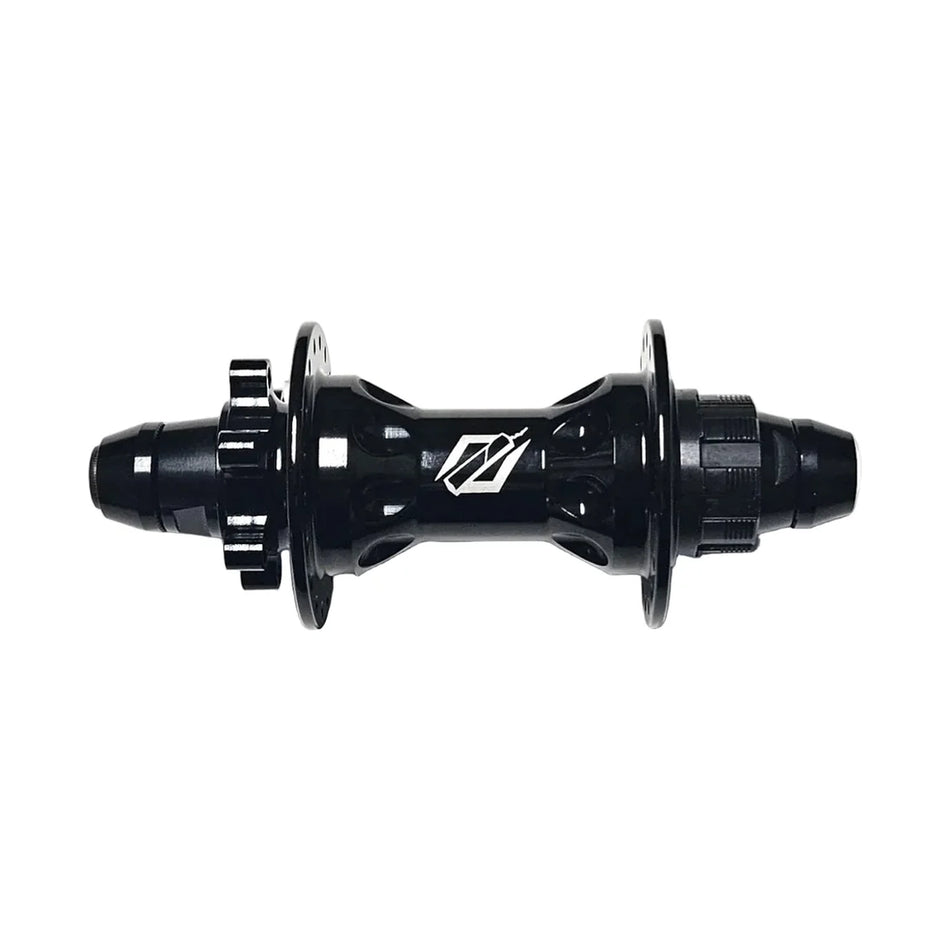 TNT Rapid Fire Dirt Jumper Sealed Cassette Rear Disc BMX Hub - 36h - 3/8" Axle - 135mm - 150pts - Black