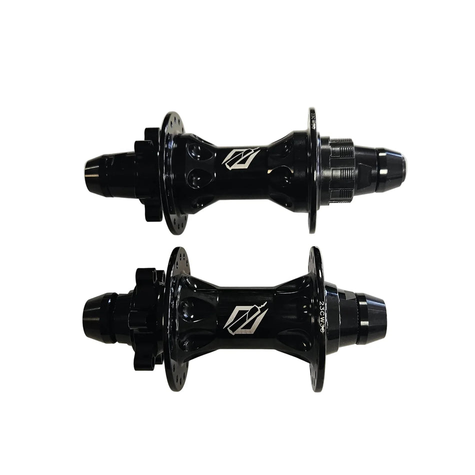 TNT Rapid Fire Beast Mode Compatible Disc Cassette Hubset 3/8" - 110mm/142mm - Black