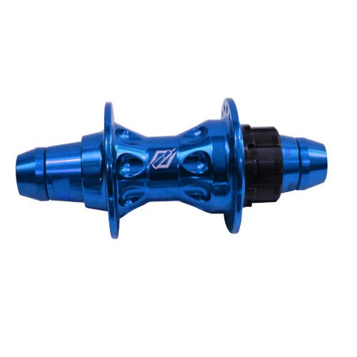 TNT Rapid Fire Sealed Cassette Rear BMX Hub - 36h - 3/8" Axle - 150pts - Blue