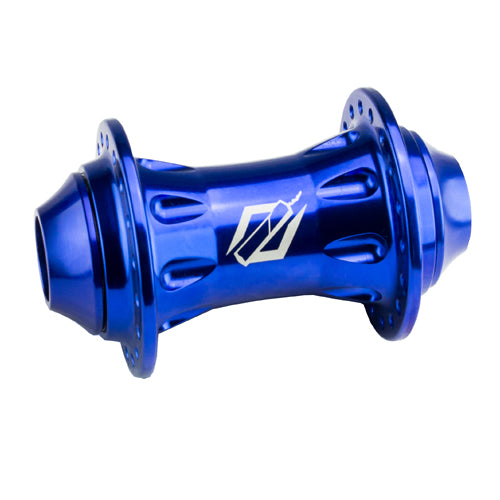 TNT Rapid Fire 20mm Thru Axle Front Hub - 36h - Blue