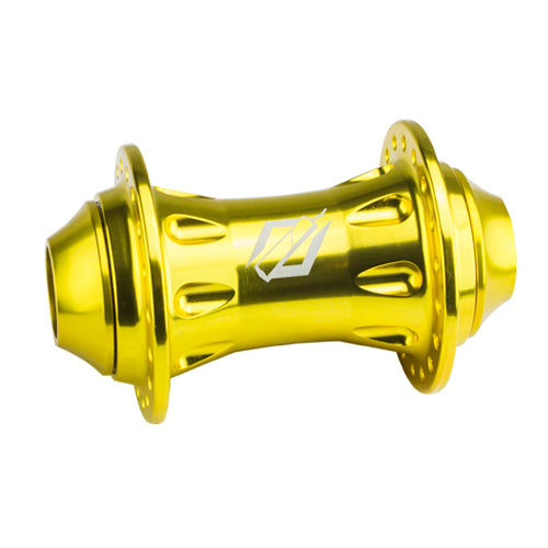 TNT Rapid Fire 20mm Thru Axle Front Hub - 36h - Gold