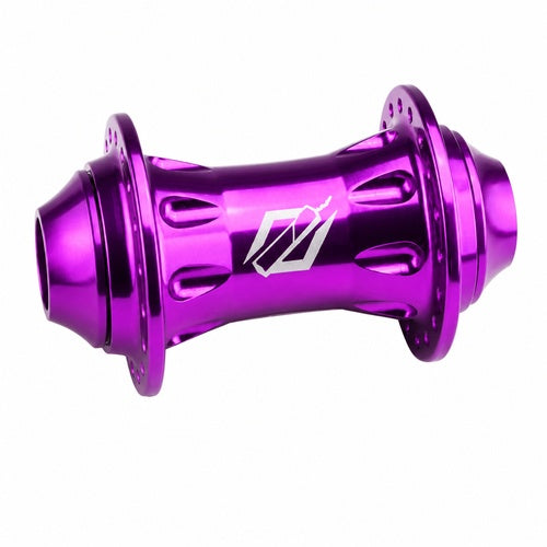 TNT Rapid Fire 20mm Thru Axle Front Hub - 36h - Purple