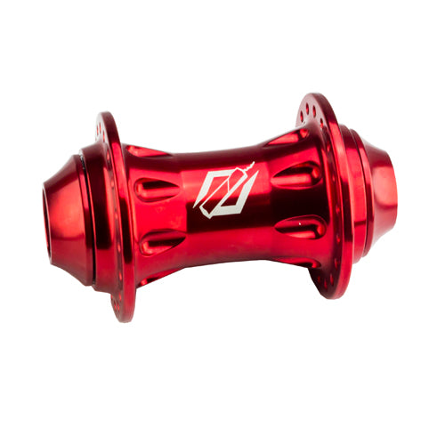 TNT Rapid Fire 20mm Thru Axle Front Hub - 36h - Red