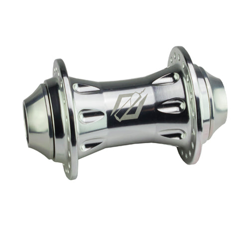 TNT Rapid Fire 20mm Thru Axle Front Hub - 36h - Silver