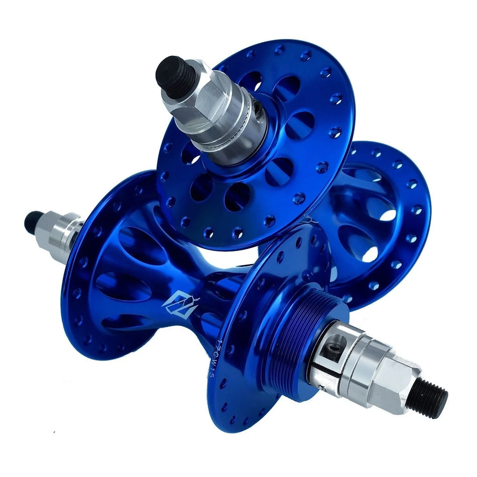 TNT Revolver 1st Gen Sealed BMX Freewheel Hubset - 36h - 3/8" - Blue
