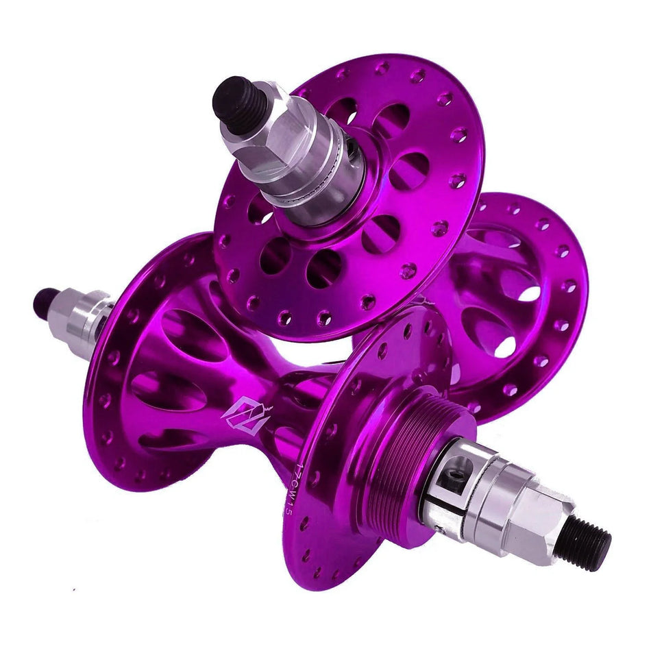 TNT Revolver 1st Gen Sealed BMX Freewheel Hubset - 36h - 3/8" - Purple