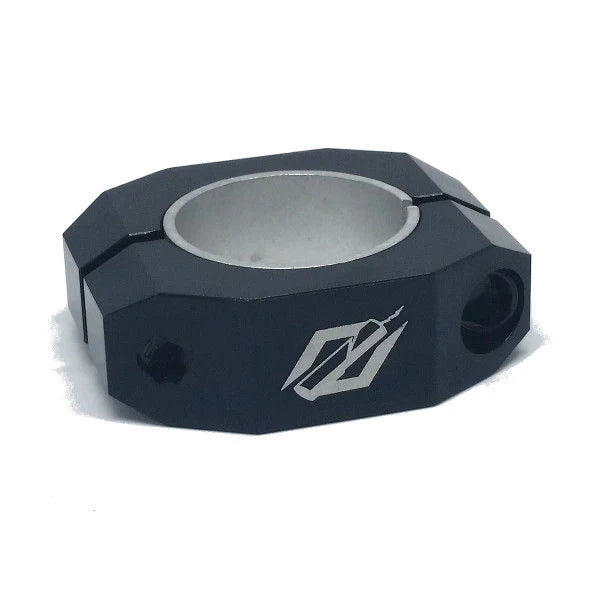 TNT Bicycles Double-Bolt BMX Seat Post Clamp - 31.8mm (1-1/4") & 28.6mm (1-1/8") - Black