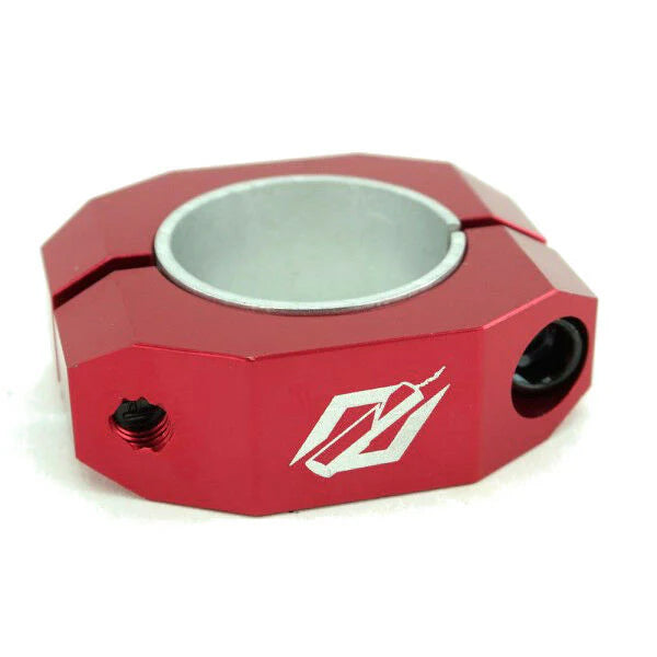 TNT Bicycles Double-Bolt BMX Seat Post Clamp - 31.8mm (1-1/4") & 28.6mm (1-1/8") - Red