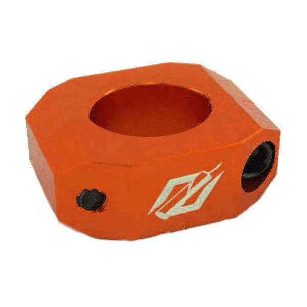 TNT Bicycles Double-Bolt BMX Seat Post Clamp - 25.4mm - 1" - Orange