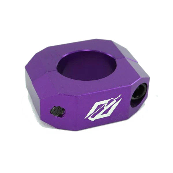 TNT Bicycles Double-Bolt BMX Seat Post Clamp - 25.4mm - 1" - Purple