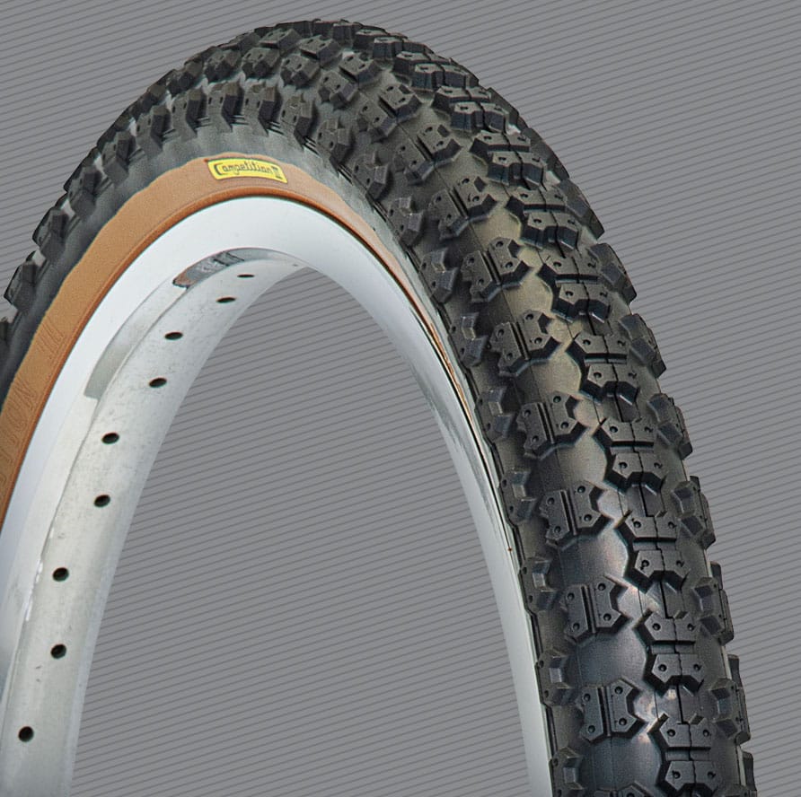 Tioga Comp III 20" x 1.75" Yellow Label Tire - Black