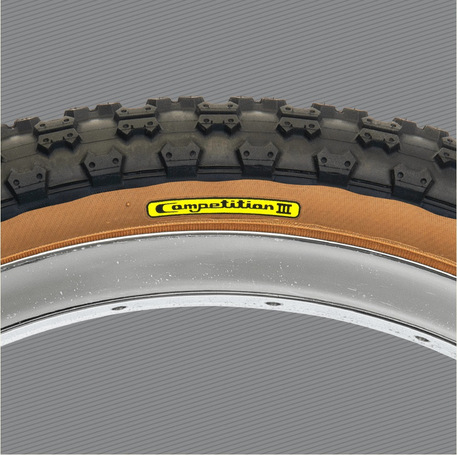 Tioga Comp III 20" x 1.75" Yellow Label Tire - Black