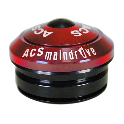 ACS MainDrive 1 1/8" Integrated Headset - Red