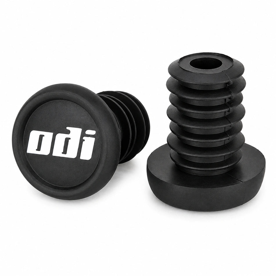 ODI Nylon Push-In Bar End Plugs - Black