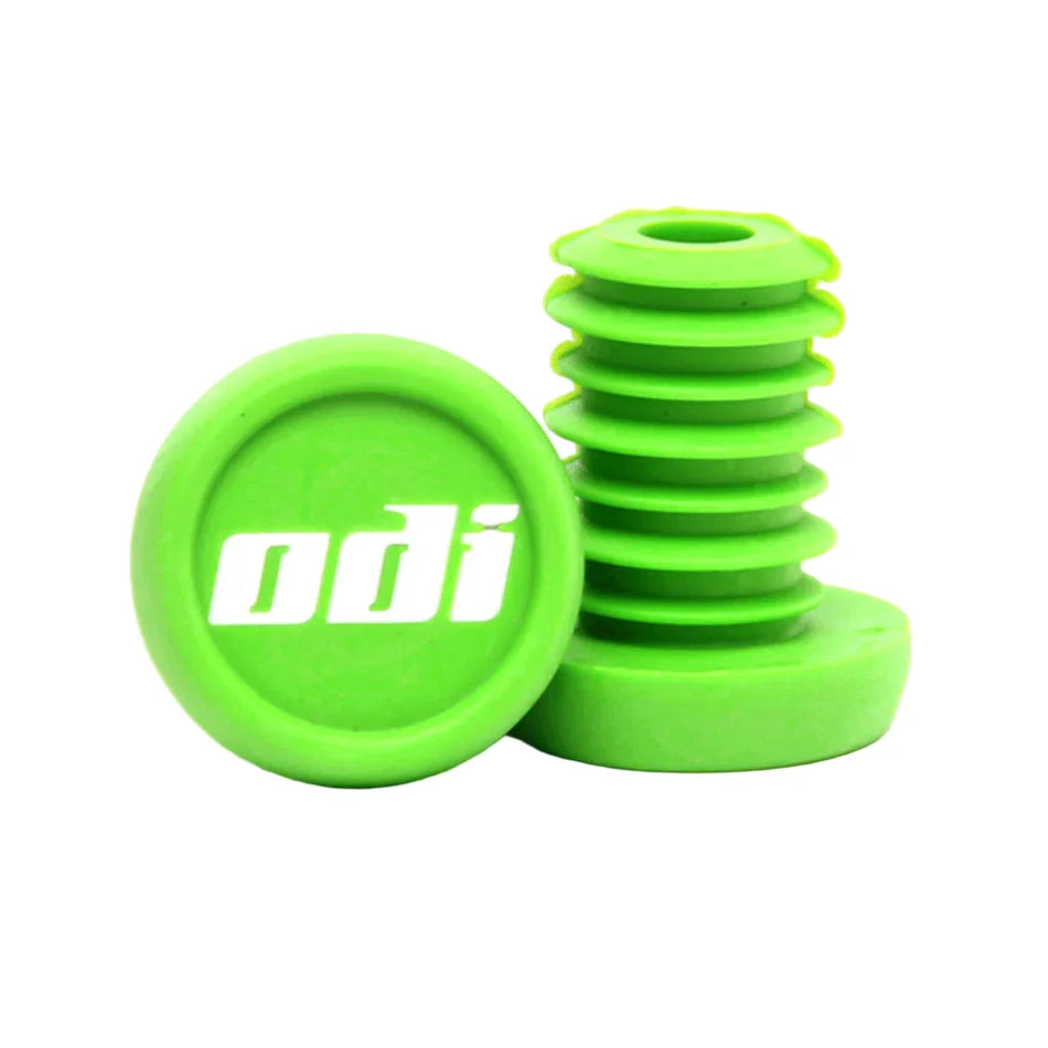 ODI Nylon Push-In Bar End Plugs - Green