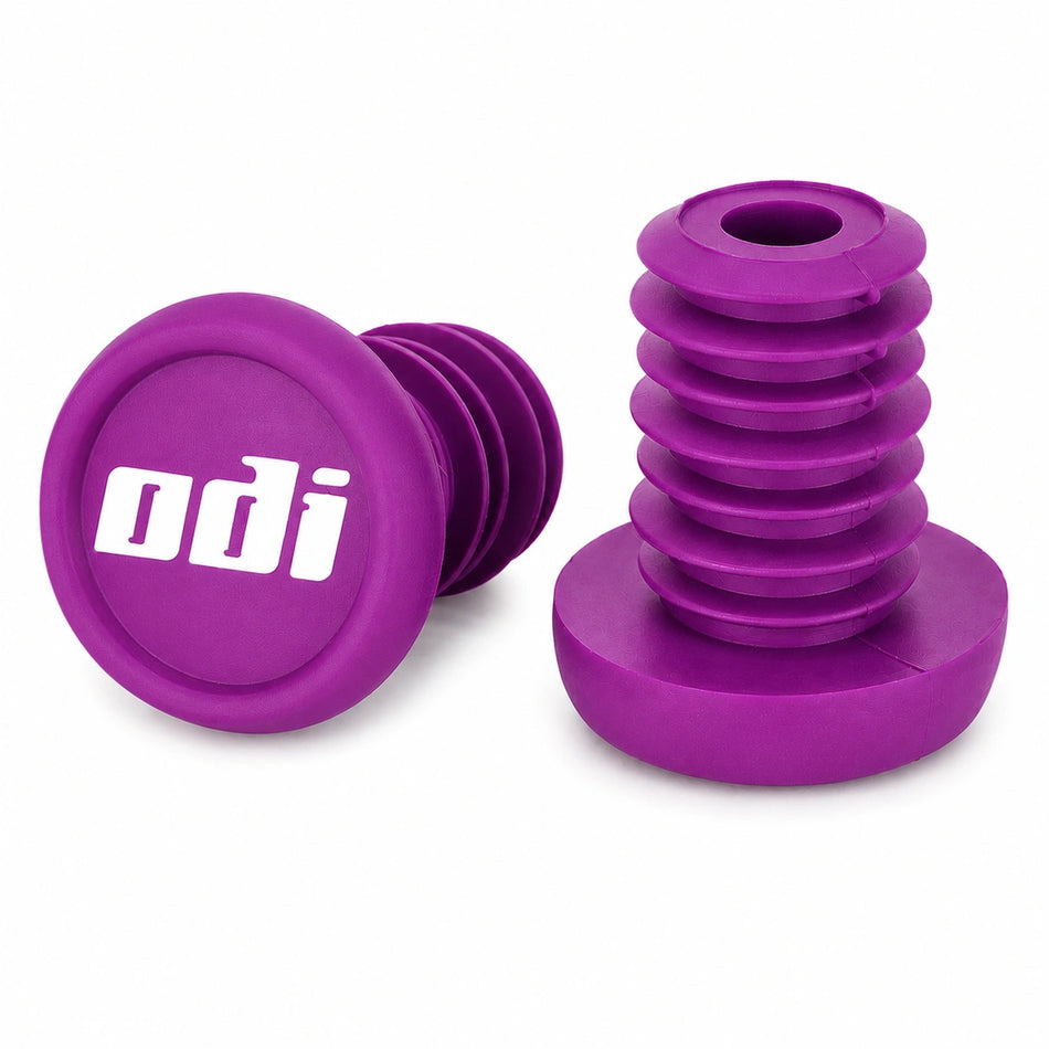 ODI Nylon Push-In Bar End Plugs - Purple
